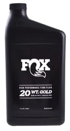 Fox Racing AM Oil Bath 32Oz / 20WT GOLD