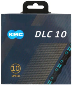KMC X10 DLC 10-fach Kette -Cube Verkäufe 03 KMC X10 DLC 10 fach Kette Blue a