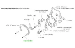 MAGURA Obere Adapterschraube EVO2 Evolution Easy Mount M5x32 T25 -Cube Verkäufe 0721855 1