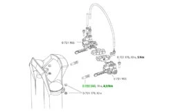 MAGURA Schnellspanner-Schrauben Für FIRMtech EVO2 Evolution (2Stck) -Cube Verkäufe 0722240 1