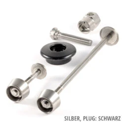 Pitlock Set 01 / GA Sicherungskit -Cube Verkäufe 20101585 Set 01 GA Siver Black