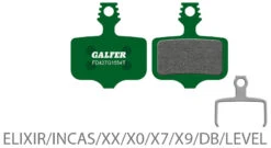Pro Disc Beläge Für Avid/Sram -Cube Verkäufe 20113771 Galfer Pro Disc Belage fur Avid Sram FD459G1554T 4