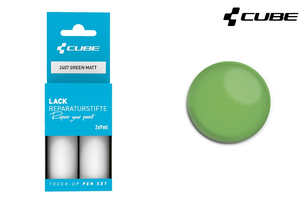 Cube Lackreparaturstift Set GREEN Matt 6 Cube Lackreparaturstift Set GREEN Matt – Bild 4