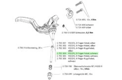 MAGURA HS33 R 2-Finger Bremsgriff -Cube Verkäufe 2700304 1