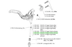 MAGURA HS33 R 4-Finger Bremsgriff -Cube Verkäufe 2700305 1