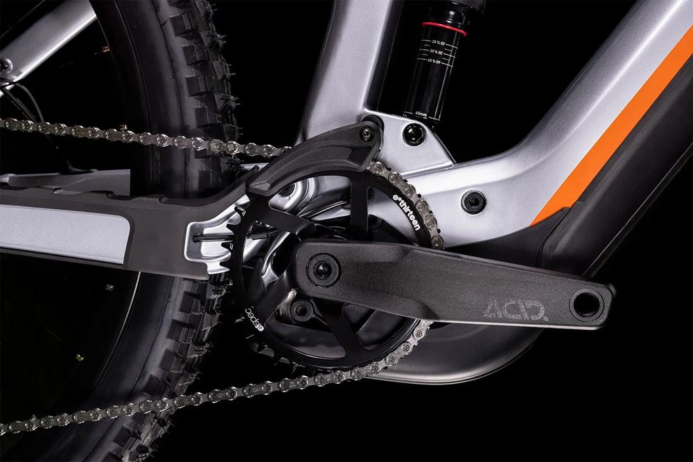 Cube Stereo Hybrid 160 HPC SL 750 27.5 Polarsilver´n´orange 6 Cube Stereo Hybrid 160 HPC SL 750 27.5 Polarsilver´n´orange – Bild 4