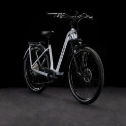 Cube Kathmandu Hybrid SLX 750 Easy Entry Polarsilver´n´black -Cube Verkäufe CUBE Kathmandu Hybrid SLX 750 Easy Entry polarsilver n black 631303 E 2