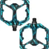 Crankbrothers Stamp 7 Plattformpedale Splatter Limited Edition -Cube Verkäufe CrankBrothers Stamp 7 small SPLATTER BLUE