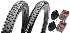 MAXXIS Minion DHF 27,5x2,50" + HighRoller II 27,5x2,40" + MTB Schlauch SV 36mm