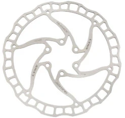 LYNX High Performance 6-Loch Bremsscheibe -Cube Verkäufe Quaxar LYNX High Performance 6 Loch Bremsscheibe silber 160mm 20060073