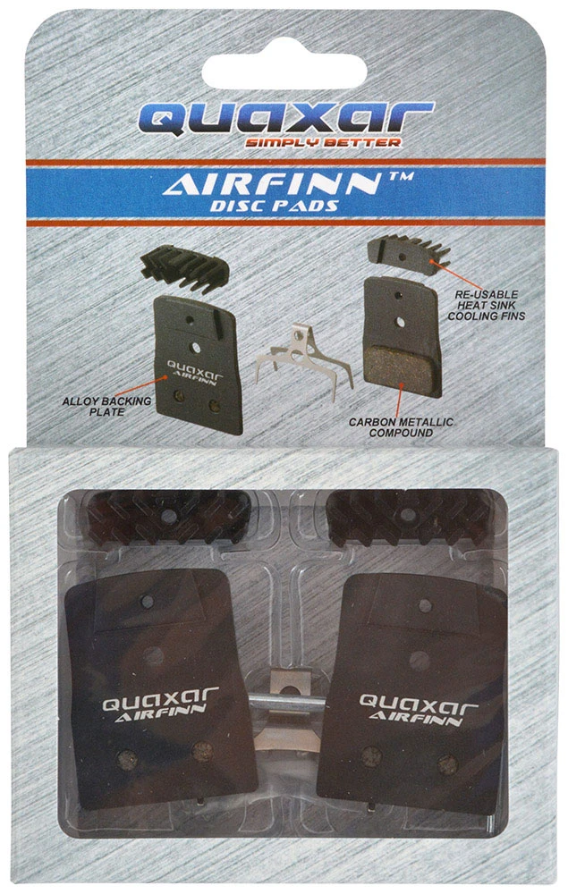 Resin/Organic Airfinn Disc Beläge Für Shimano XTR/XT/SLX/Alfine J02A 4 Resin/Organic Airfinn Disc Beläge Für Shimano XTR/XT/SLX/Alfine J02A – Bild 2