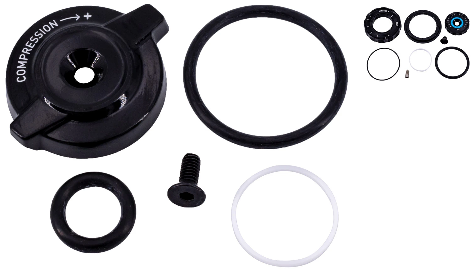 ROCKSHOX Druckstufeneinstellring Für Lyrik/Pike 3 ROCKSHOX Druckstufeneinstellring Für Lyrik/Pike