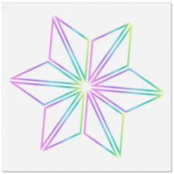 Supacaz Star Decal Aufkleber -Cube Verkäufe SUPACAZ Star Decal DC 03 3