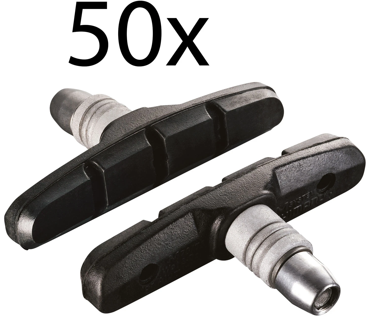 Shimano M70T3 V-Brake Bremsschuhe (50 Paar) 3 Shimano M70T3 V-Brake Bremsschuhe (50 Paar)