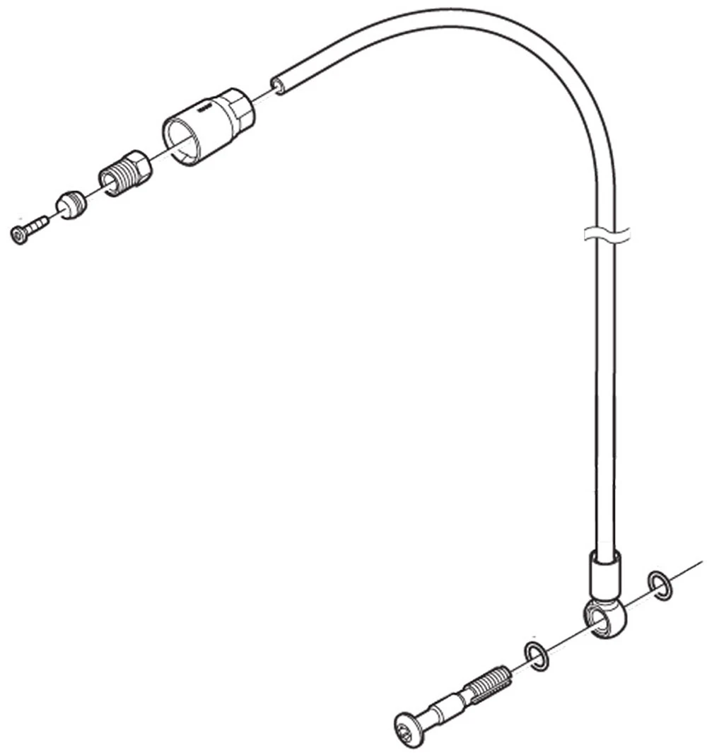 Shimano SM-BH90-SB Bremsleitung Für XTR/XT/SLX/Alfine 6 Shimano SM-BH90-SB Bremsleitung Für XTR/XT/SLX/Alfine – Bild 4