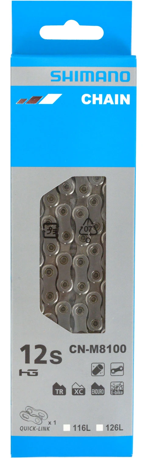 Shimano XT CN-M8100 12-fach Kette Mit Quick-Link 8 Shimano XT CN-M8100 12-fach Kette Mit Quick-Link – Bild 6