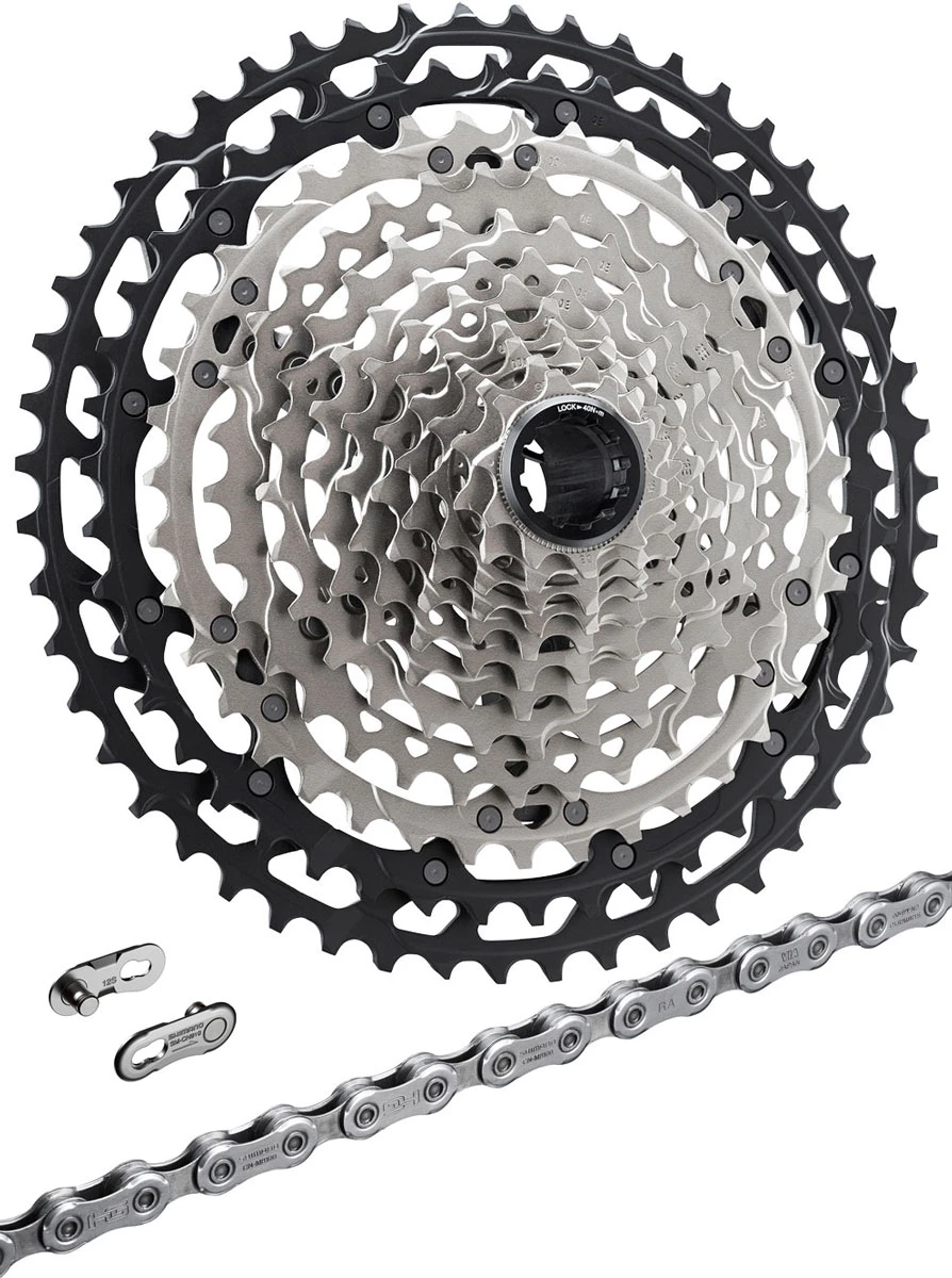 Shimano XT CN-M8100+CS-M8100 12-fach Verschleissset 3 Shimano XT CN-M8100+CS-M8100 12-fach Verschleissset