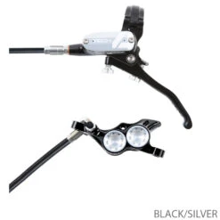 HOPE Tech 4 E4 Scheibenbremse - Hebel Links -Cube Verkäufe T4E4SR HOPE Tech4E4Scheibenbremsehinten rechts black silver LABELRxvM9fZrqYsWh