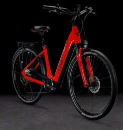 Cube Supreme Sport Hybrid Pro 500 Easy Entry Red´n´black -Cube Verkäufe cube 20119236 632371 Supreme Sport Hybrid Pro 500 Easy Entry red n black 2