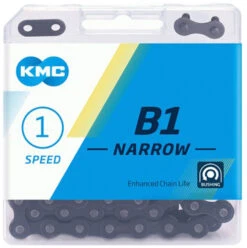 KMC B1 Narrow Singlespeedkette -Cube Verkäufe groot BB1NB0112 B1 Narrow Black