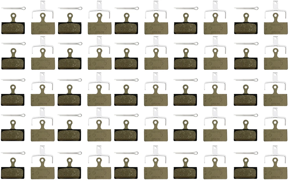 Shimano G05S-RX Resin Disc Beläge (25er Werkstattverpackung) 4 Shimano G05S-RX Resin Disc Beläge (25er Werkstattverpackung) – Bild 2
